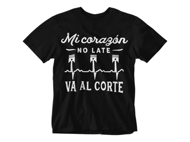 Camiseta Mi Corazón No Late Va Al Corte